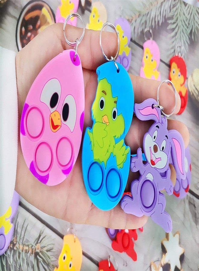 PSDFH 20 PCS Bulk Easter Mini Rabbit Egg For Adlut,Small Classroom Students Spring Party Favors - Image 3